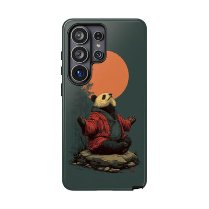 Zen Panda Bear Sunset
