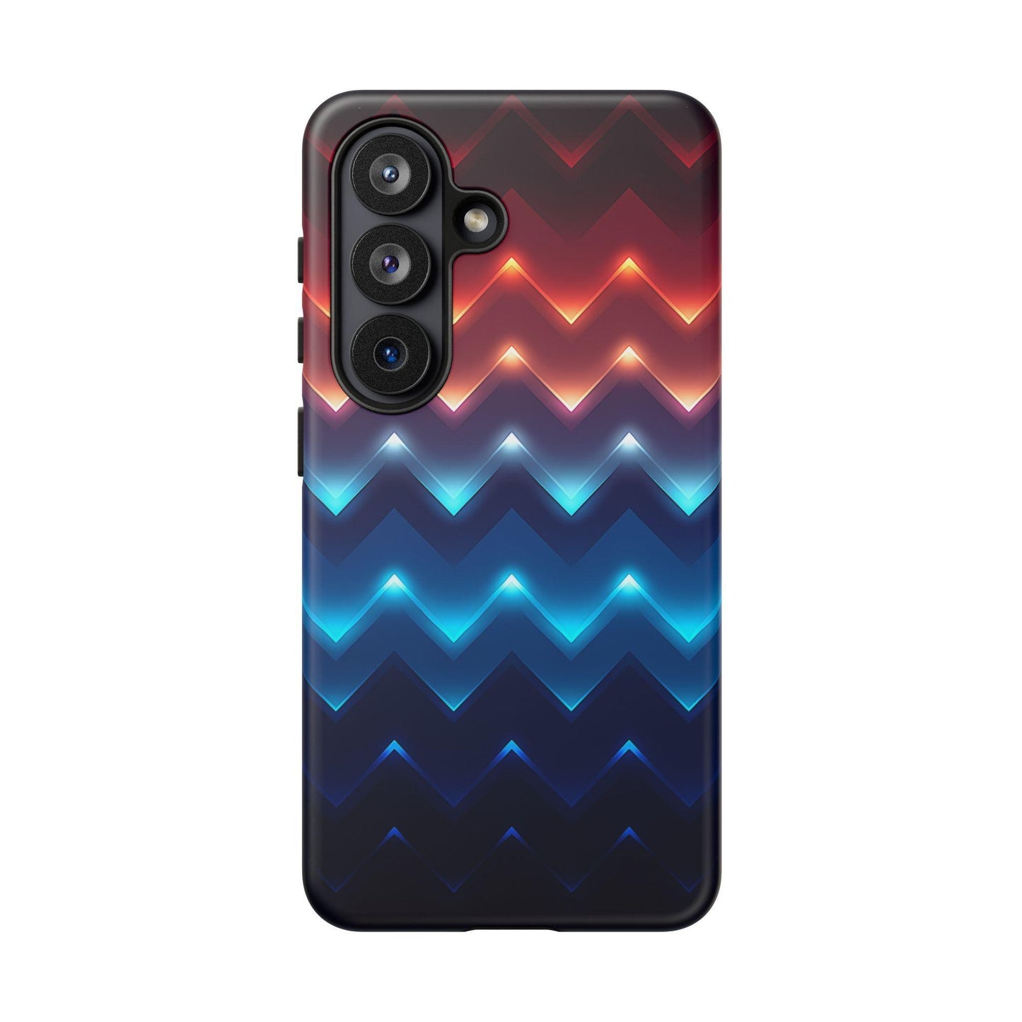 Radiant Chevron Red Blue Zig Zag