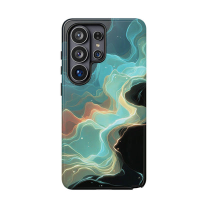 Celestial Aurora Fluid Swirls