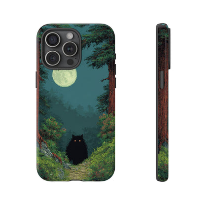 Forest Shadow Guardian 8-Bit Art