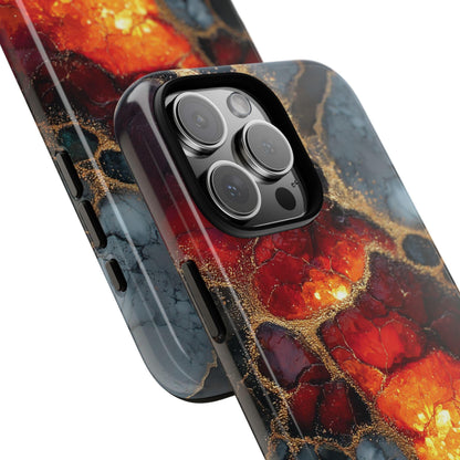 Volcanic Marble Moten Gold