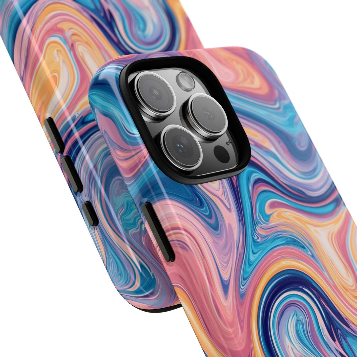 Cotton Candy Blue Orange Liquid