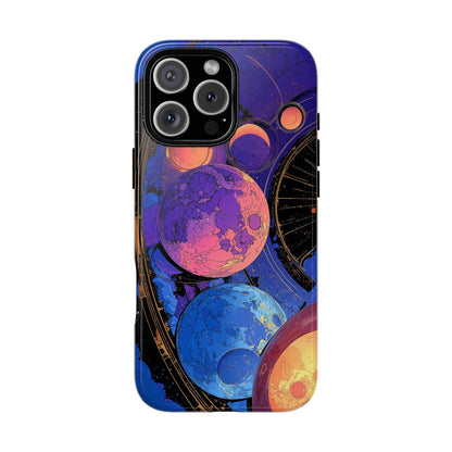 Celestial Abstract Moon Phases
