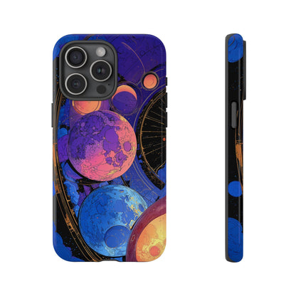 Celestial Abstract Moon Phases