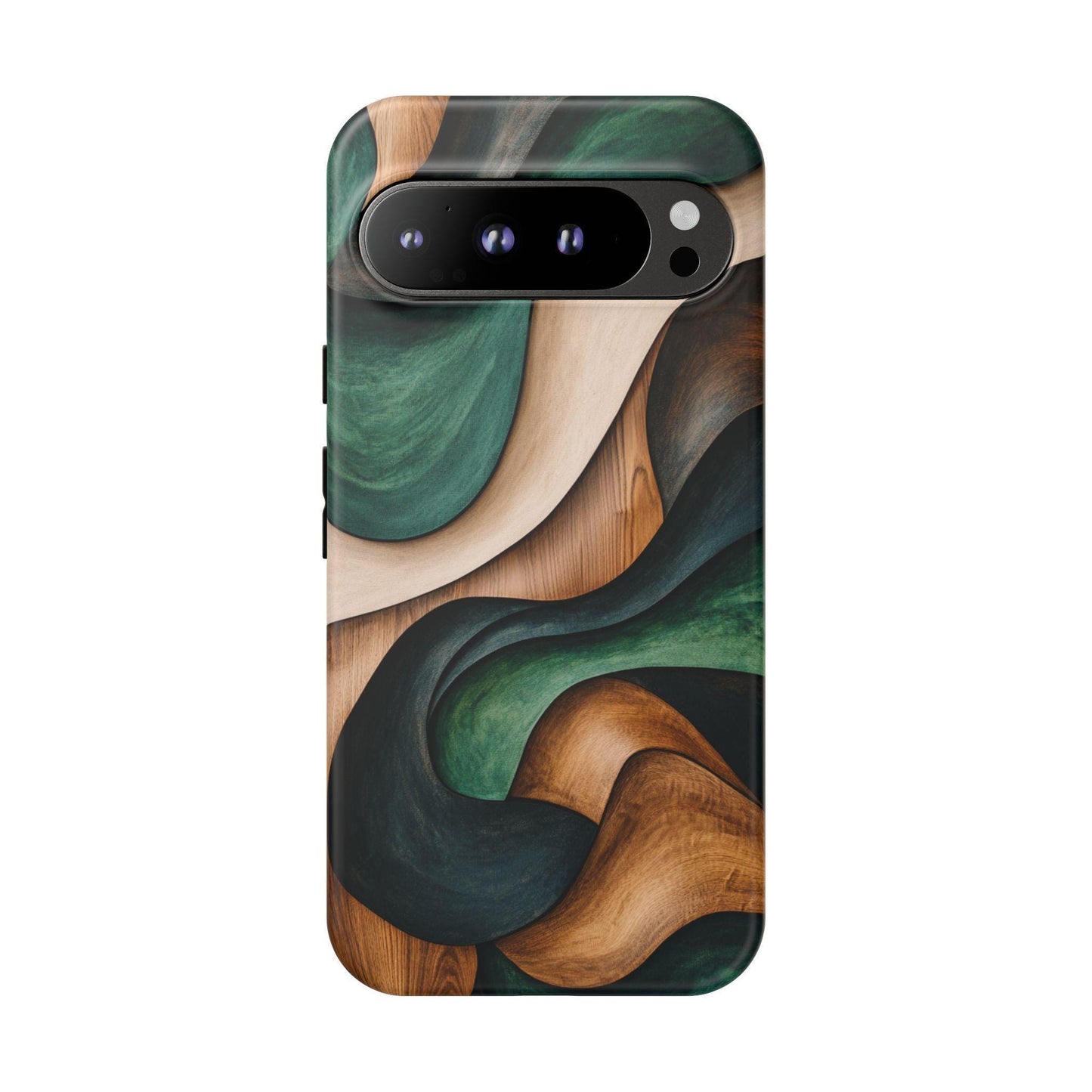 Forest Green Walnut Wood Eco Art