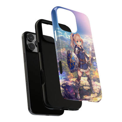 Anime Girl Warrior Sword Shield