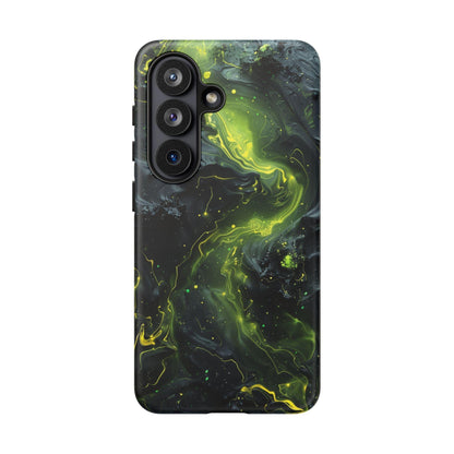Dark Liquid Neon Green Hydro Dip
