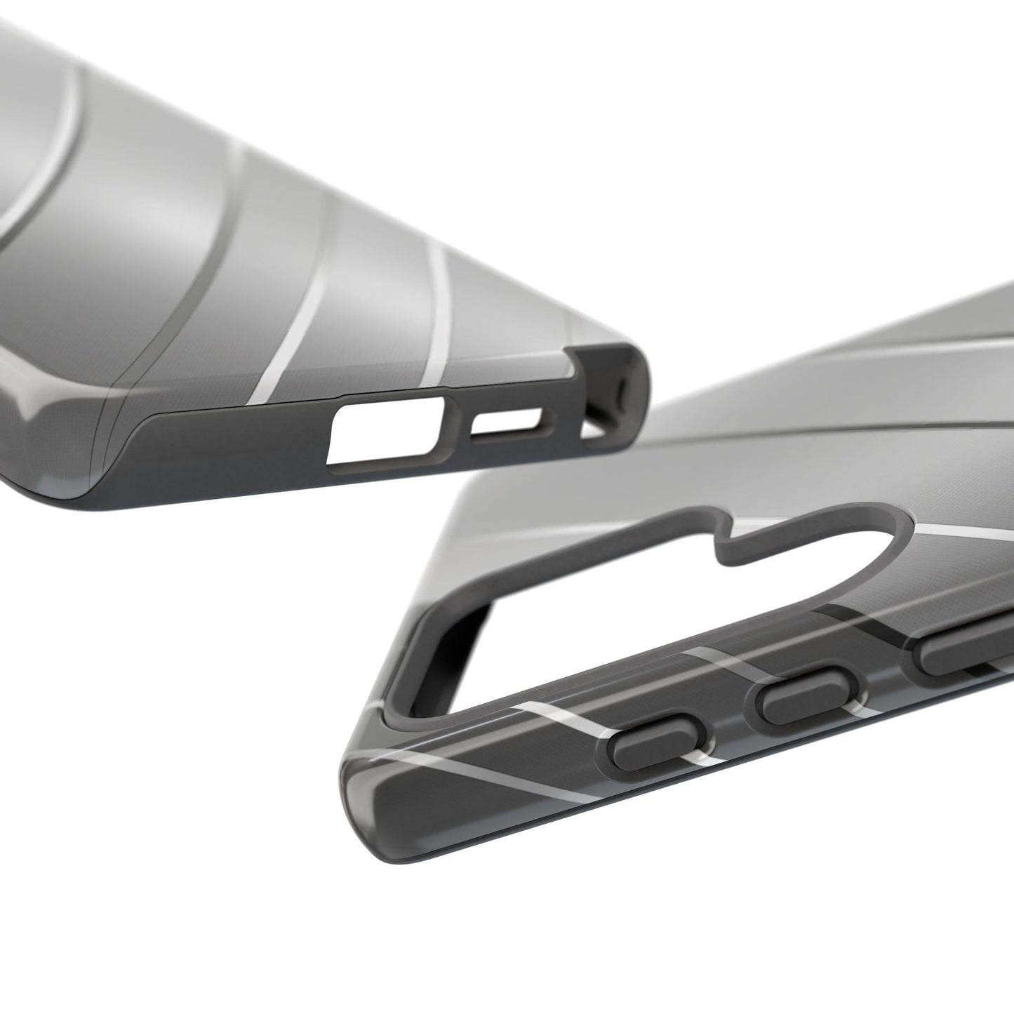 Anthracite Silver Chrome Curves
