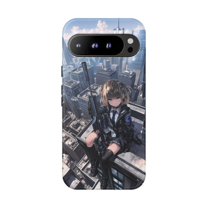 Sniper Rifle Girl Anime Artwork
