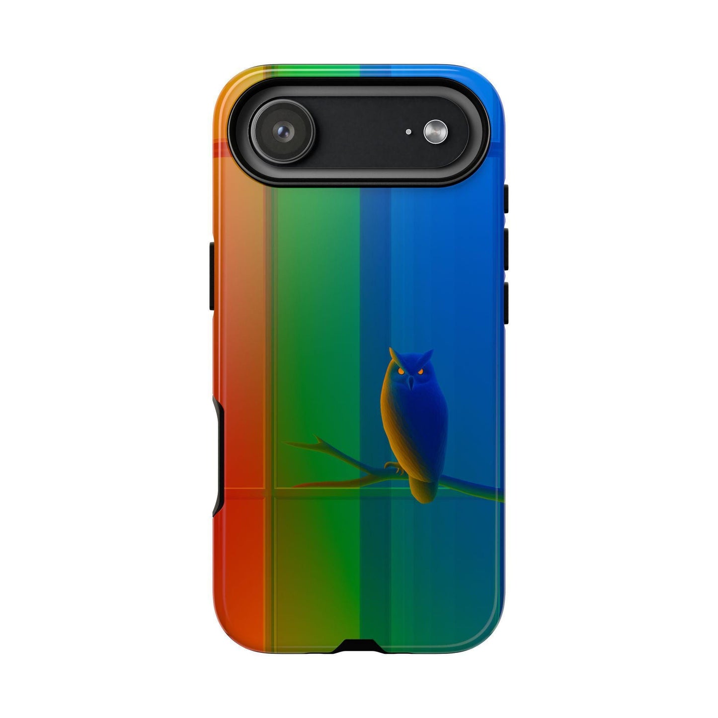 Owl Colorful Geometric Panels