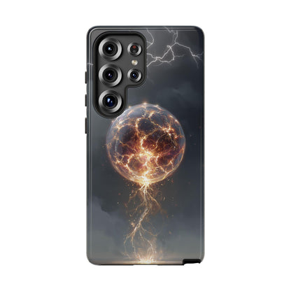 Electric Orb Fiery Lightning
