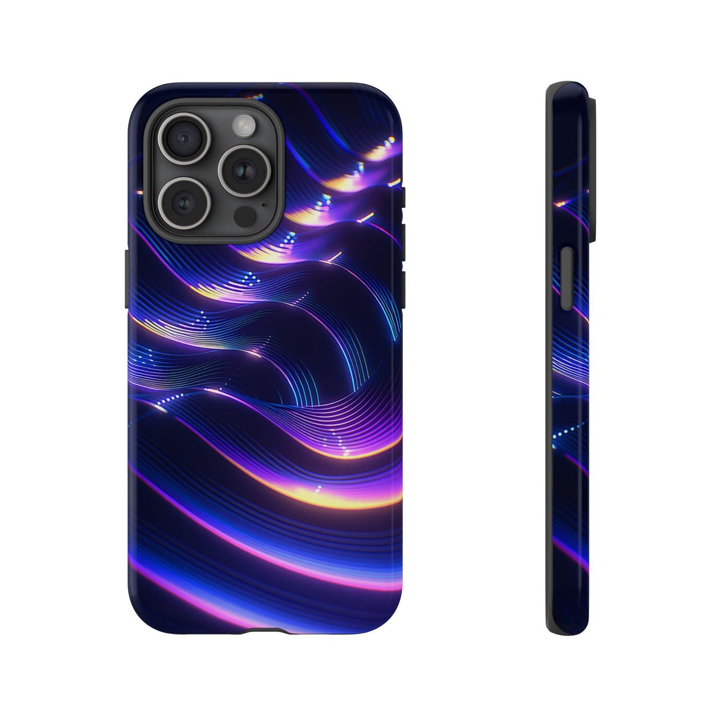 Holographic Purple Ripple Waves