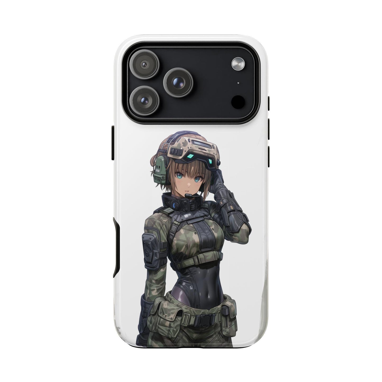 Anime Girl Soldier Tactical Gear Helmet