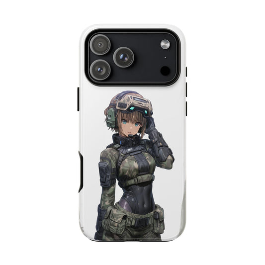 Anime Girl Soldier Tactical Gear Helmet