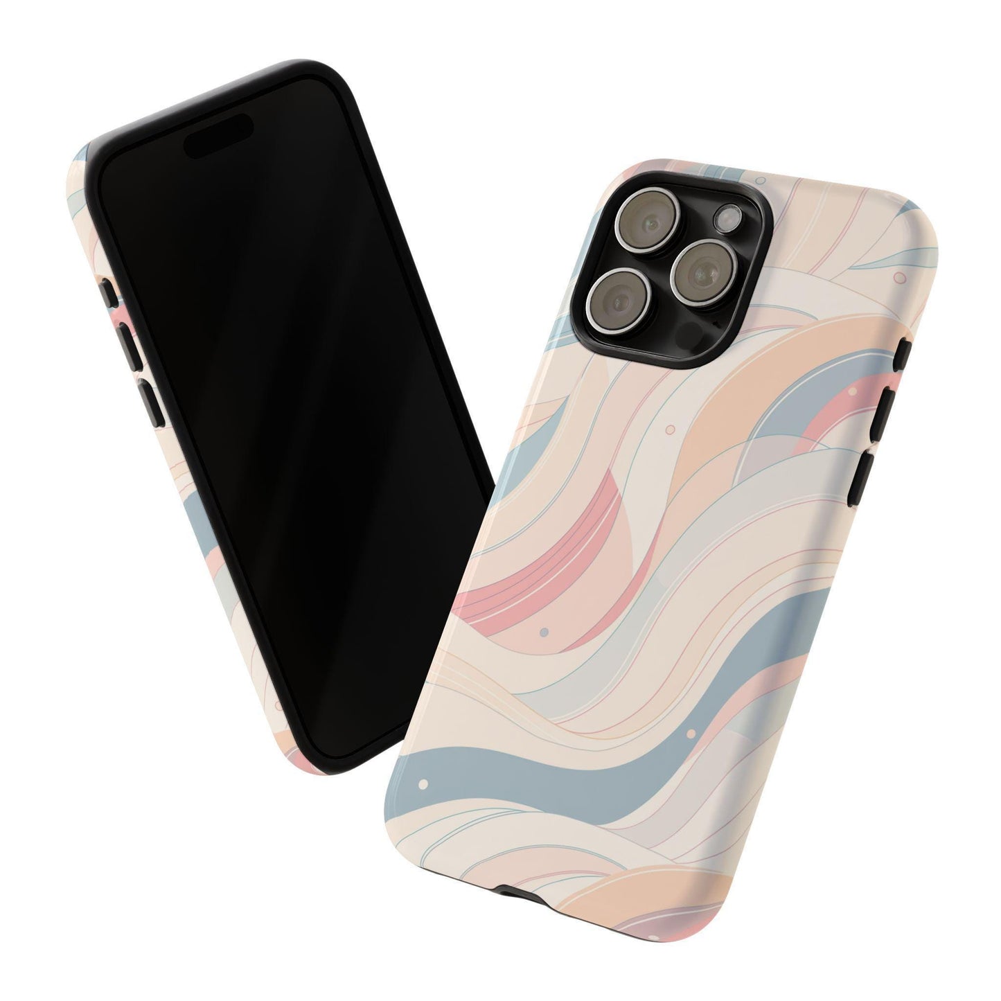 Wavy Ribbon Gradient Abstract