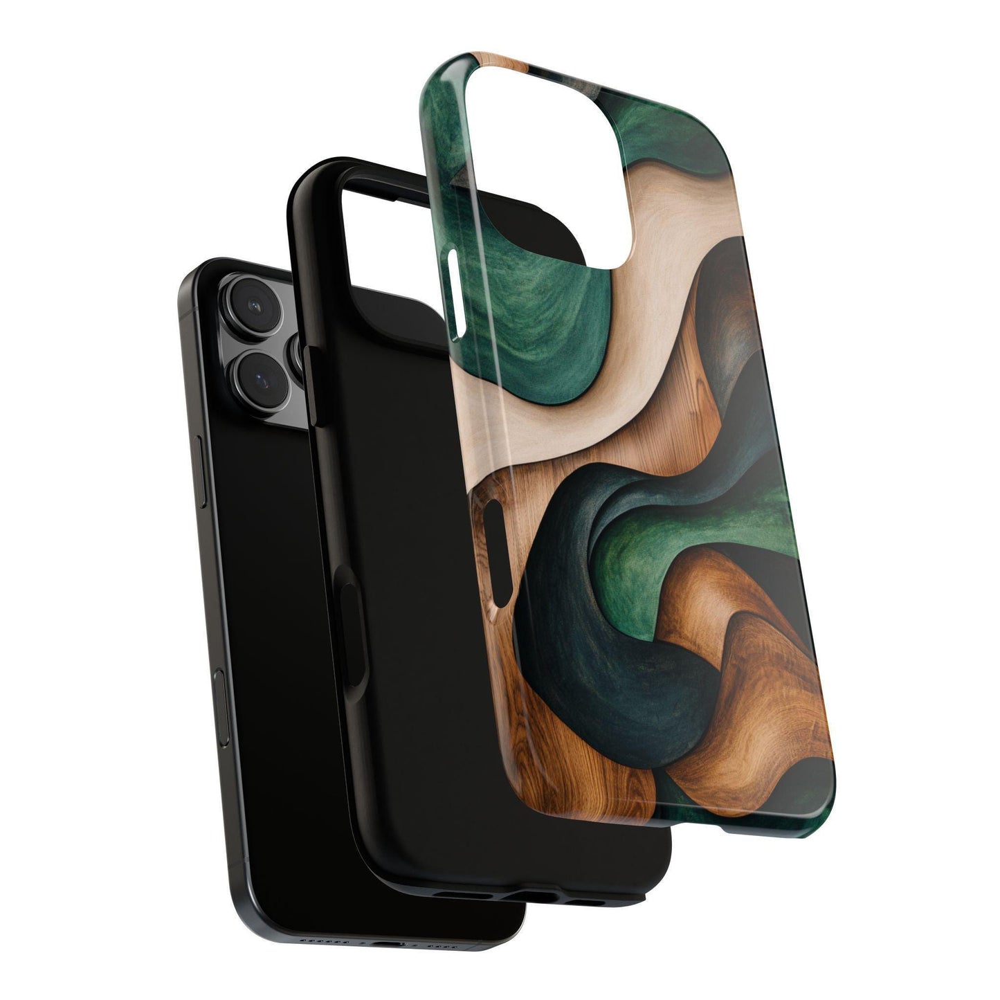 Forest Green Walnut Wood Eco Art