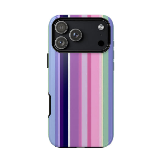 Preppy Stripes Lavender Pink