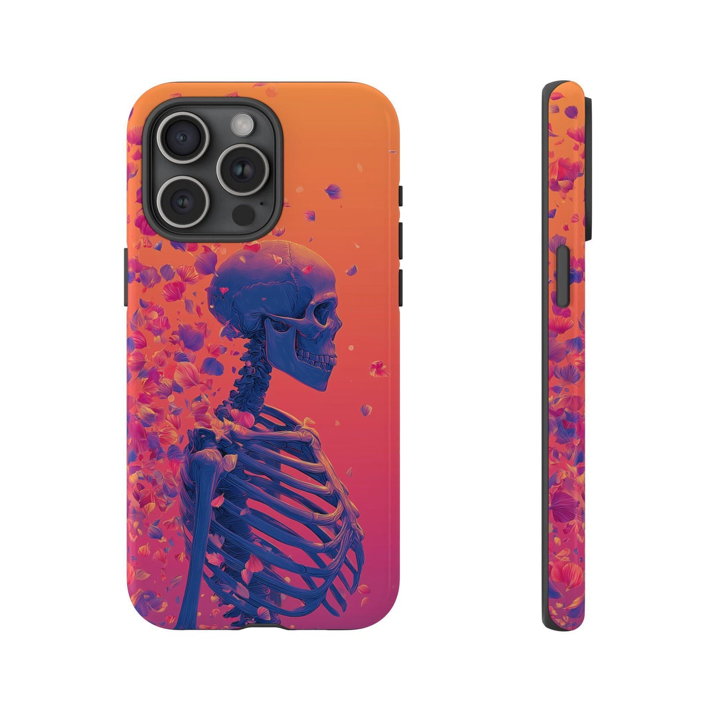 Skeleton Scattered Petals Gradient