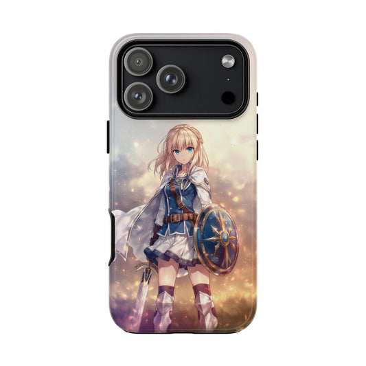 Anime Girl Adventure Hero Sword Shield