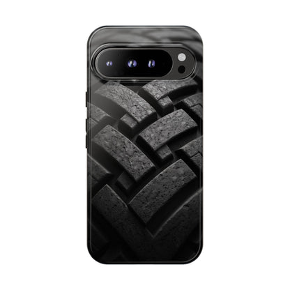 Tire Black Gray Tread