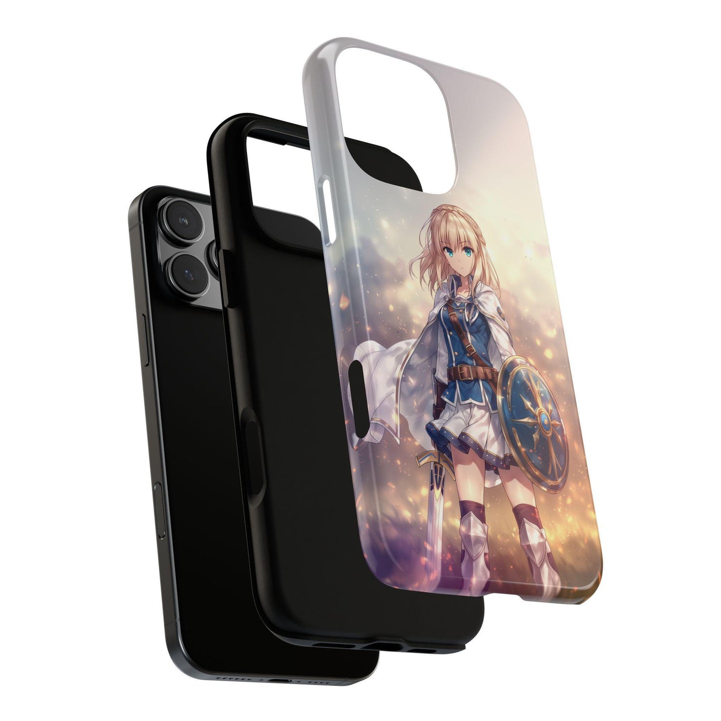 Anime Girl Adventure Hero Sword Shield