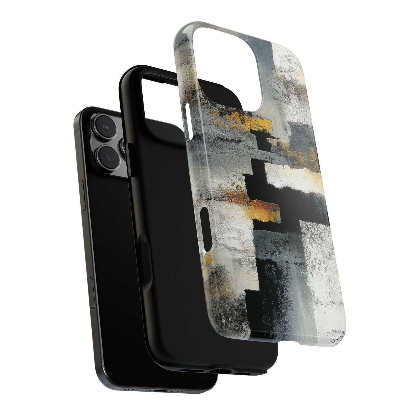 Charcoal Smudged Terra Marble