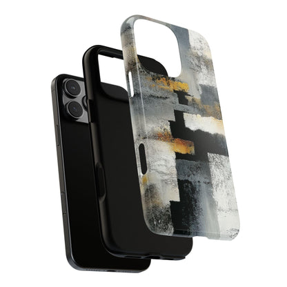 Charcoal Smudged Terra Marble