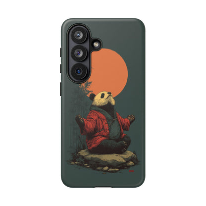 Zen Panda Bear Sunset