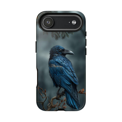 Raven Blue Black Feathers Bird