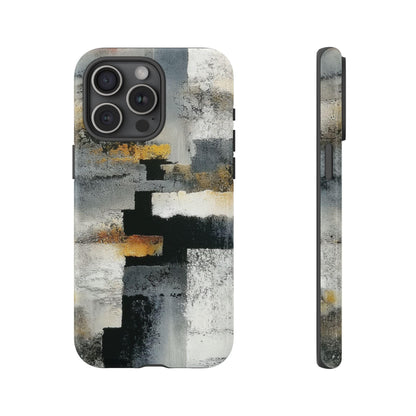 Charcoal Smudged Terra Marble