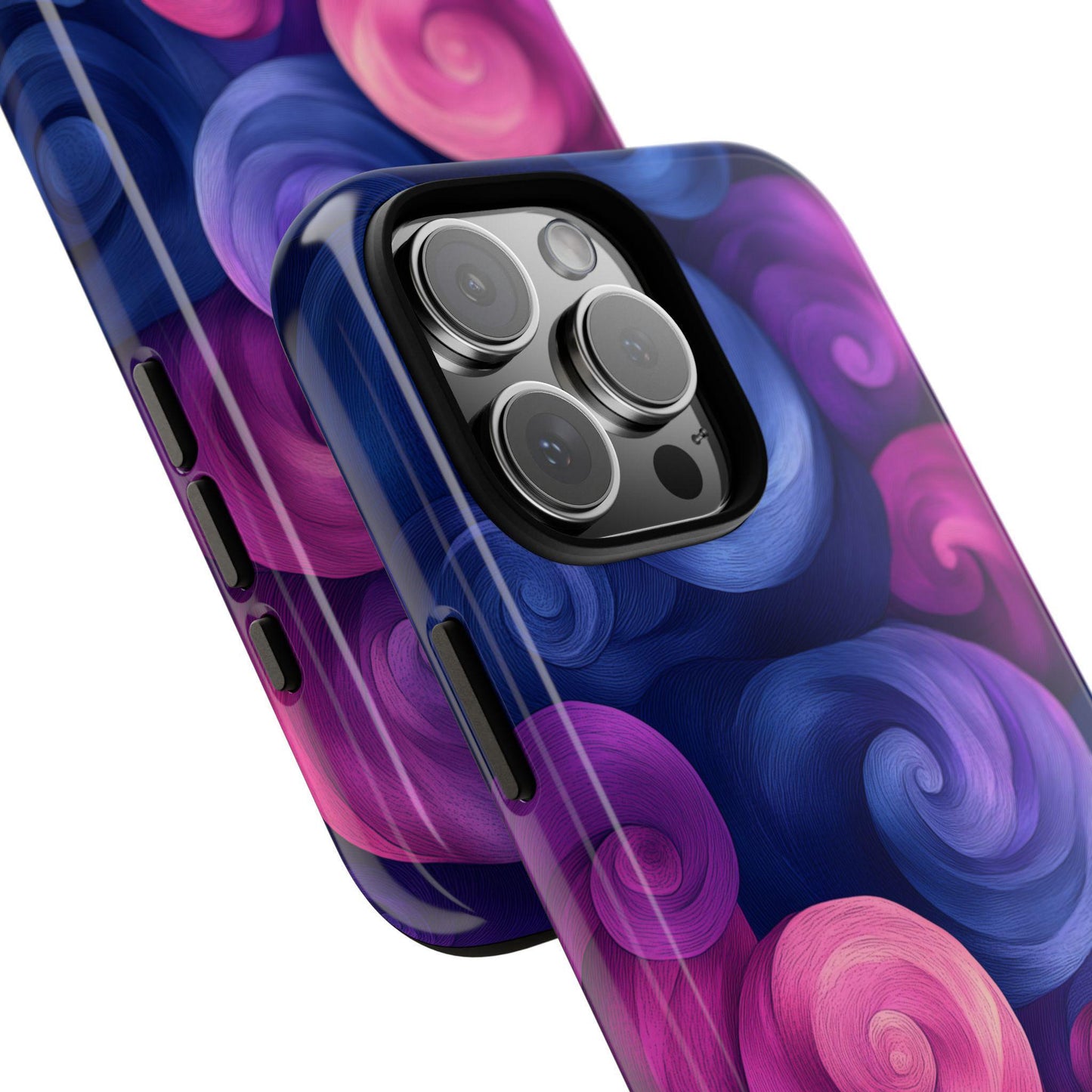 Pink Purple Swirl Pastel