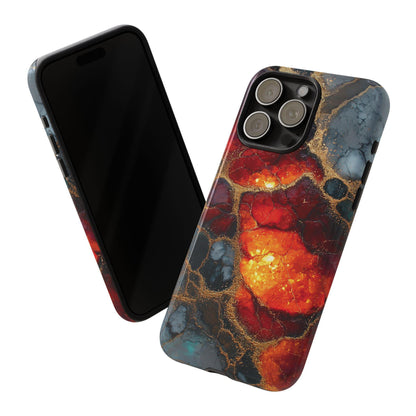 Volcanic Marble Moten Gold