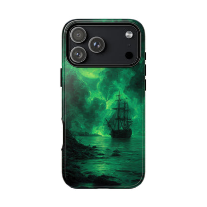 Ghost Pirate Ship Green Atmosphere