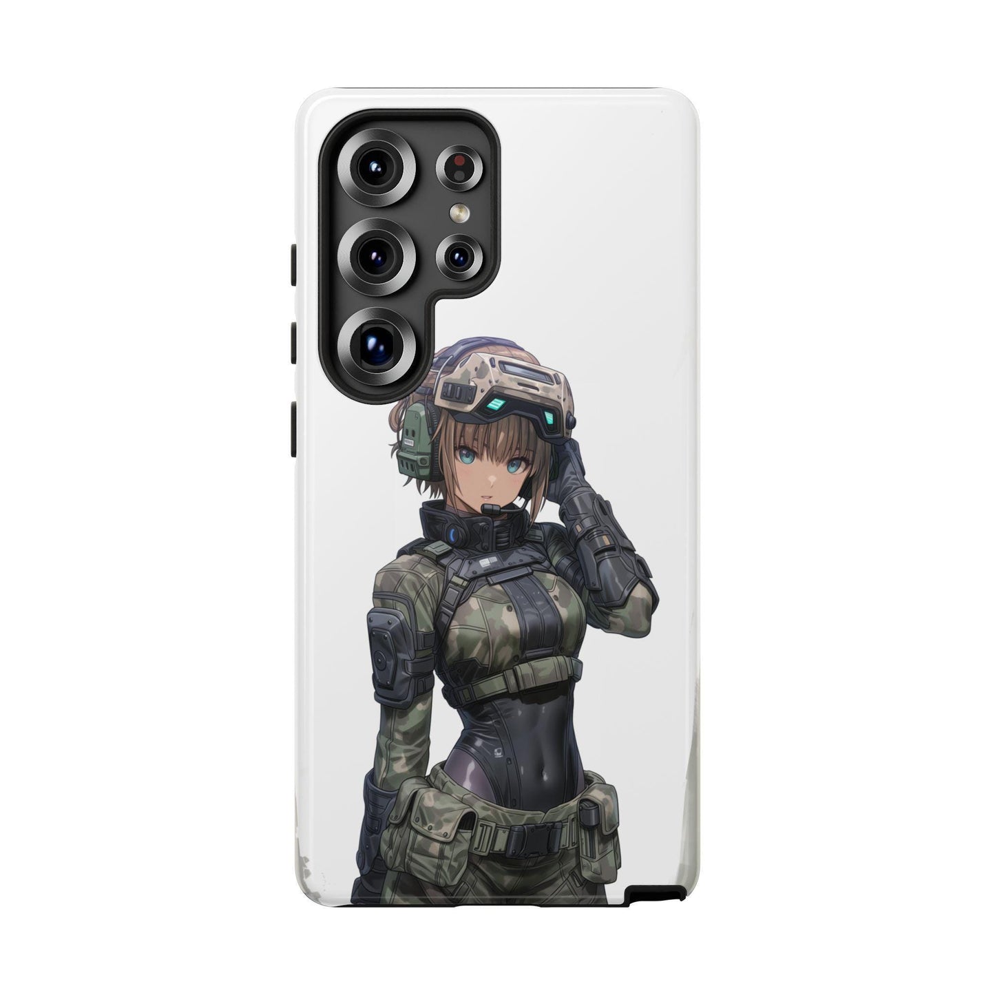 Anime Girl Soldier Tactical Gear Helmet