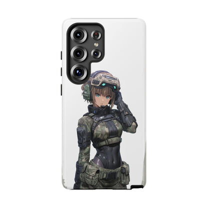 Anime Girl Soldier Tactical Gear Helmet