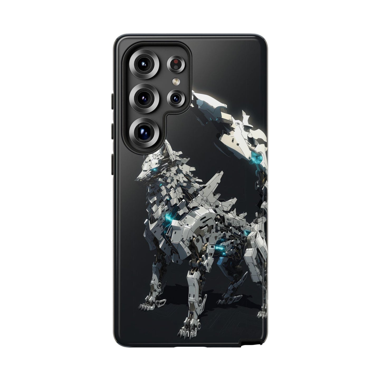 Robotic Wolf Steel Armor