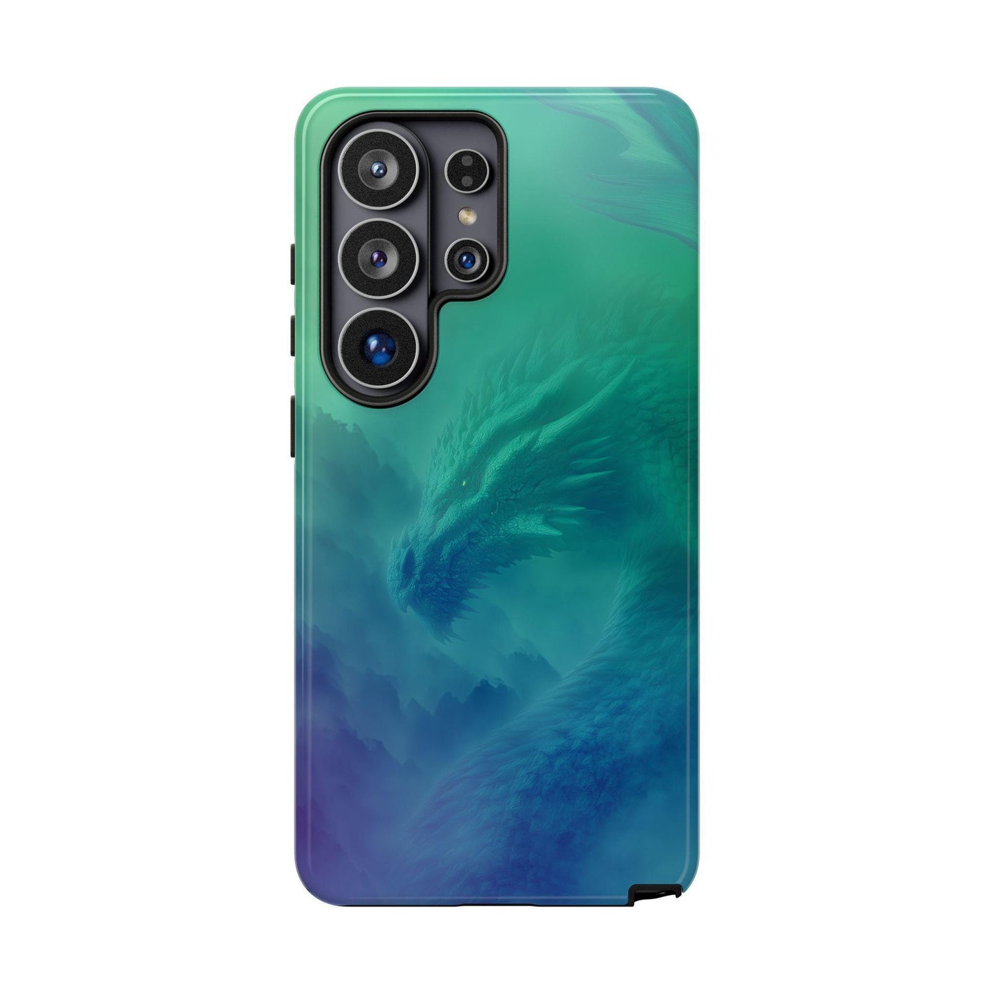 Thunder Mist Teal Dragon
