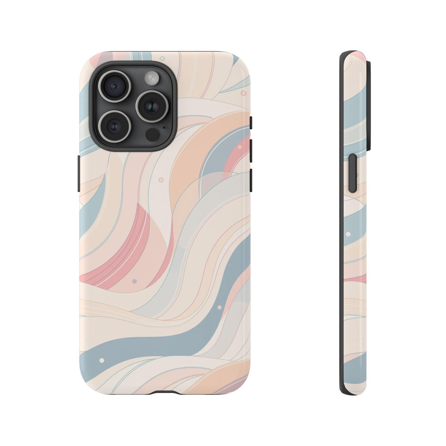 Wavy Ribbon Gradient Abstract