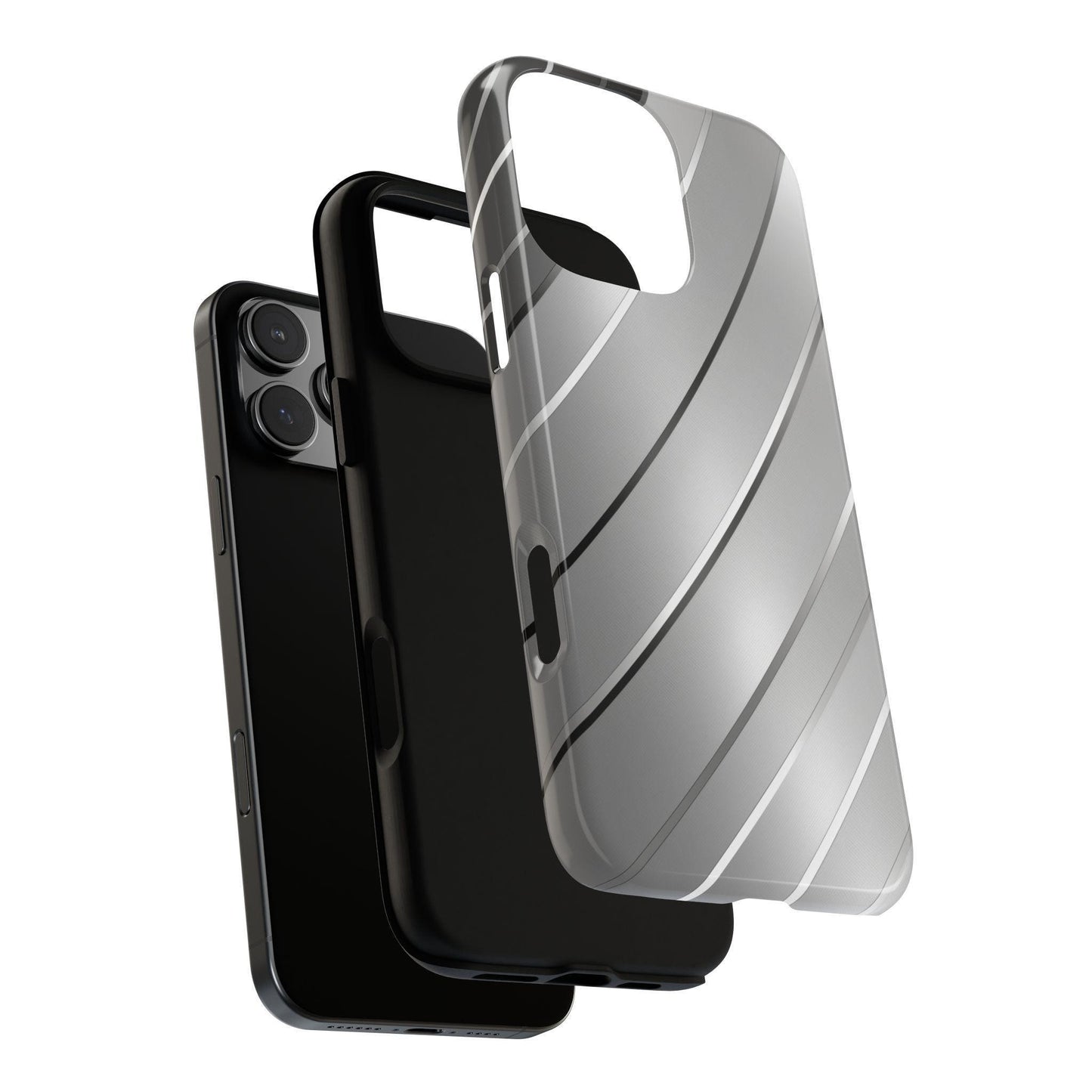 Anthracite Silver Chrome Curves