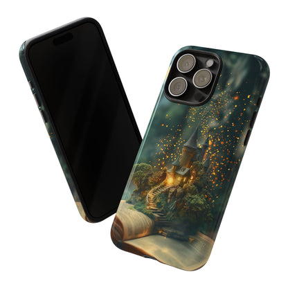 an advertisement for a cell phone case with instructions on how to use it