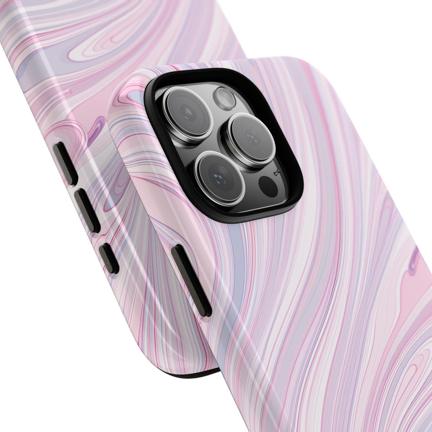Liquid Candy Pink Marble Swirls