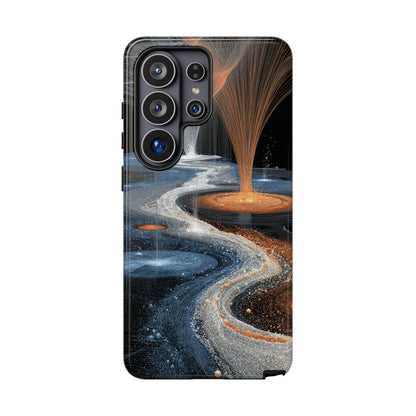 Cosmic River Fractal Abstract Stream
