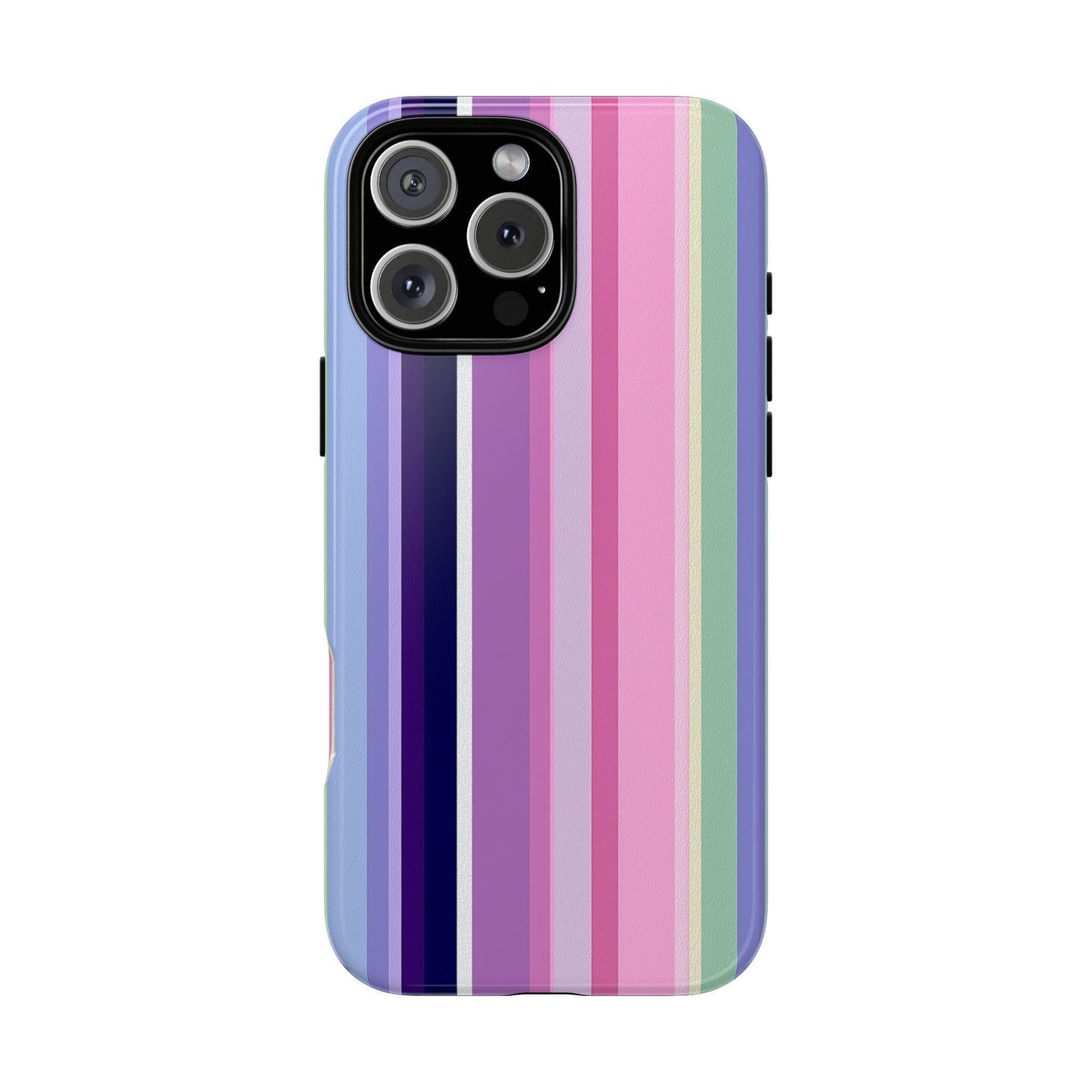 Preppy Stripes Lavender Pink