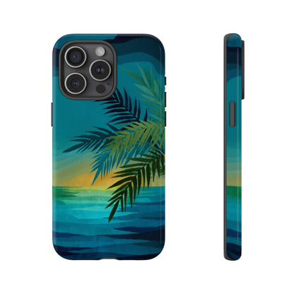Palm Tree Pastel Gradient Beach