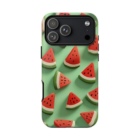 Watermelon Slices Mint Pastel