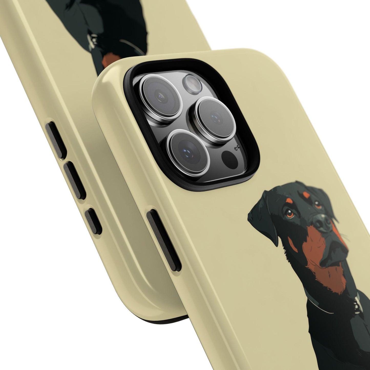 Rottweiler Dog Minimalist Vector