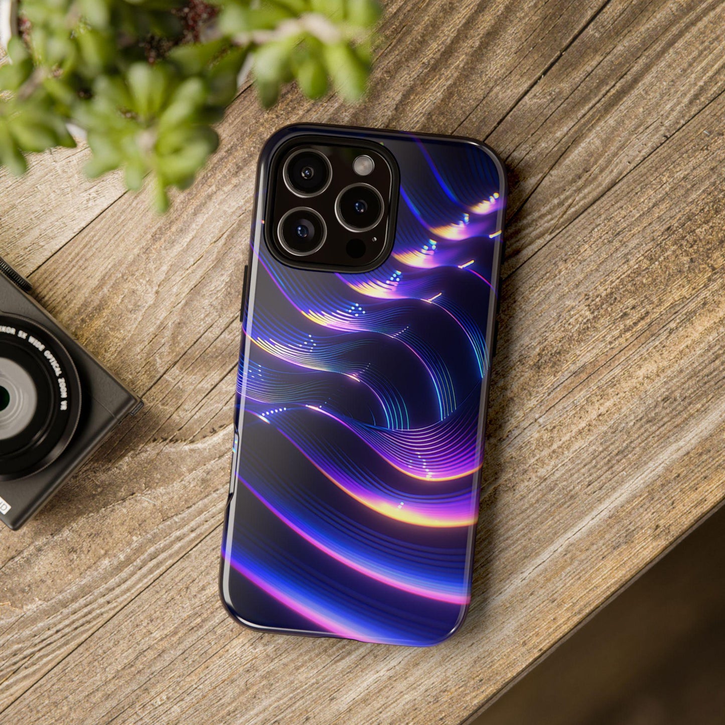 Holographic Purple Ripple Waves