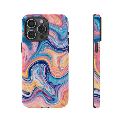 Cotton Candy Blue Orange Liquid