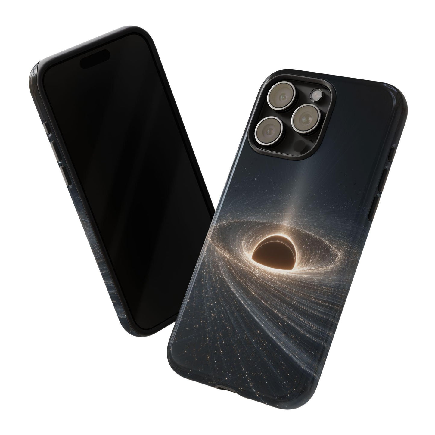 Black Hole Rippling Void Horizon