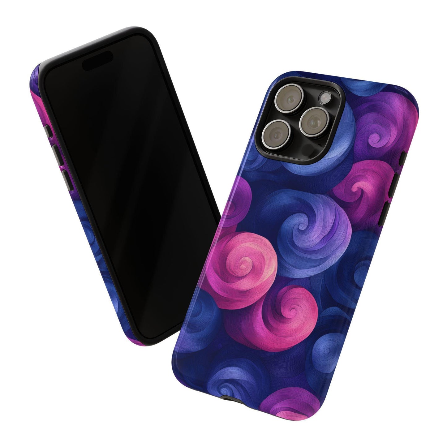 Pink Purple Swirl Pastel